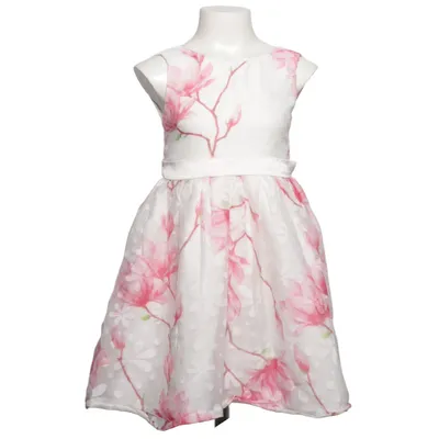 Kjole (Pink, Hvid) fra Happy Girls Bomuld, Polyester