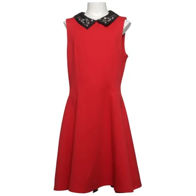 Kleid (Rot) von M&S Kids Elasthan, Polyester