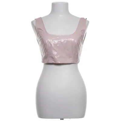 Crop top (Roze) van The Girl Who Elastaan, Polyester, Polyurethaan
