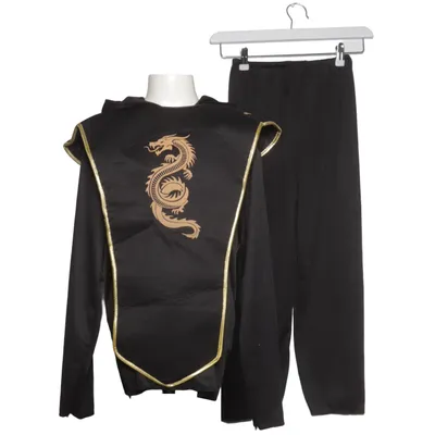 Udklædning (Sort, Guld) Polyester