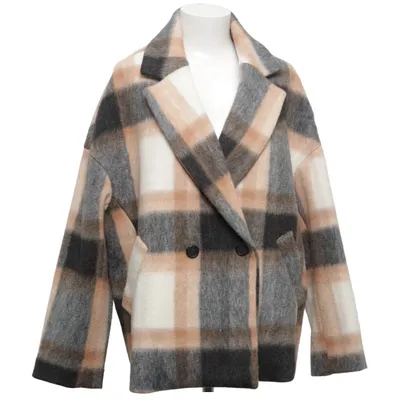 Jacket (White, Gray, Beige) from Lindex Acrylic, Polyester, Wool
