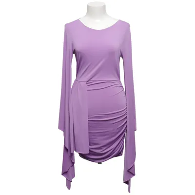 Dress (Purple) from L&S Elastane, Metallic fiber, Polyamide