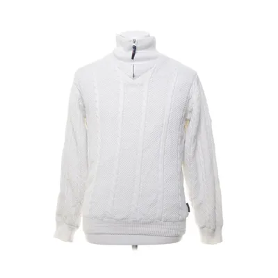 Polotröja (Vit) från Sea Avenue Akryl, Bomull, Polyester