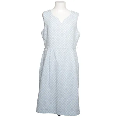 Kjole (Blå, Hvid) fra Manguun Bomuld, Polyester