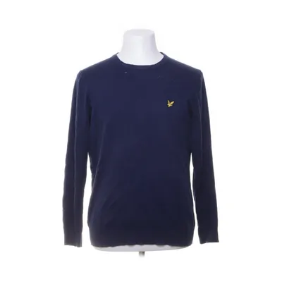 Lange mouwen shirt (Blauw) van Lyle & Scott Katoen, Merinowol