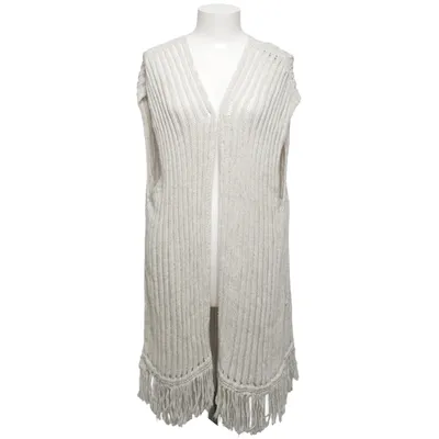 Gilet (Beige) van Uno Piu Uno Acryl, Katoen