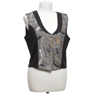 Vest (Sort, Grå) fra Mac Scott Polyester, Viscose