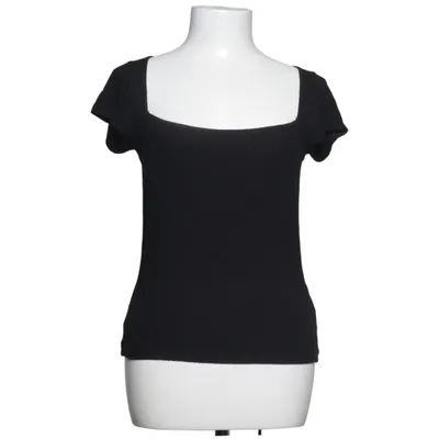Crop top (Sort) fra Reformation Jeans Elastan, Lyocell