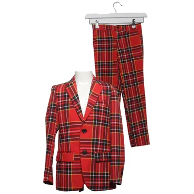 Kostym (Röd, Svart, Gul) från Opposuits Polyester