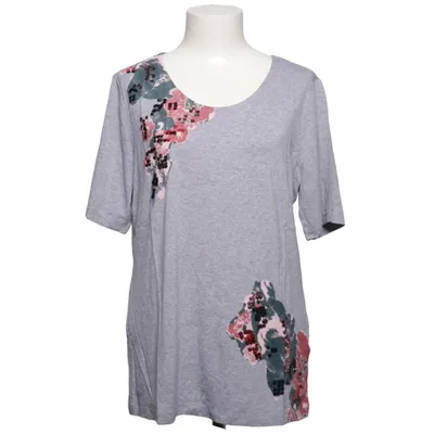 T-shirt (Shirt Mit Blütendruck Und Stickerei) from Mocca Elastane, Viscose