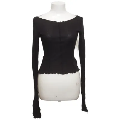 Langærmet t-shirt (Tum Seam Long Sleeve) fra Weekday Bomuld