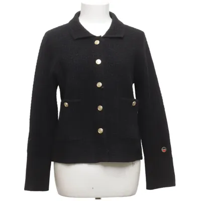 Cardigan (Noir) de Busnel Polyamide, Laine