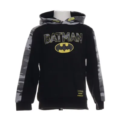 Huvtröja (Svart, Grå, Gul) från Batman Bomull, Polyester