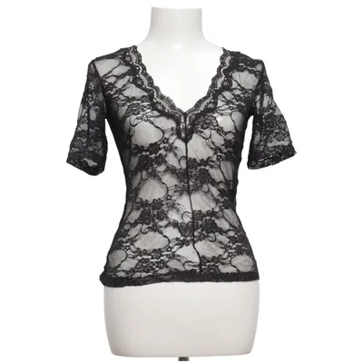 Top (Black) from Zara Elastane, Polyamide