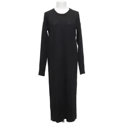 Maxi dress (Black) from Basic Apparel Merino wool