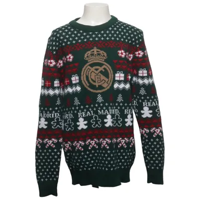 Christmas sweater (Green, Red, White) from Real Madrid