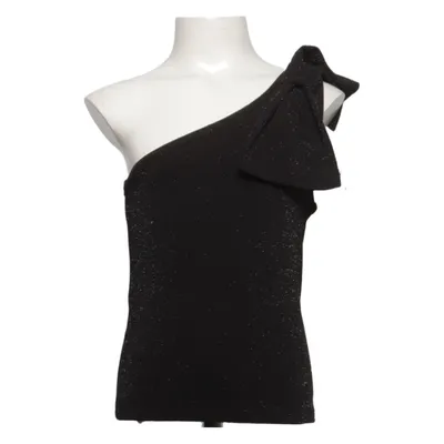 Top (Black) from KappAhl Elastane, Metallic fiber, Polyester