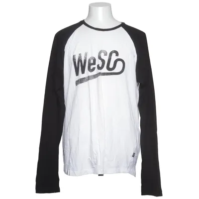 Baseballtrøje (Hvid, Sort) fra WeSC Bomuld
