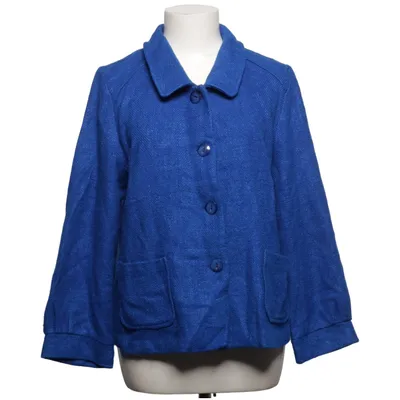 Veste (Bleu) de Sol Design Polyester, Viscose, Laine
