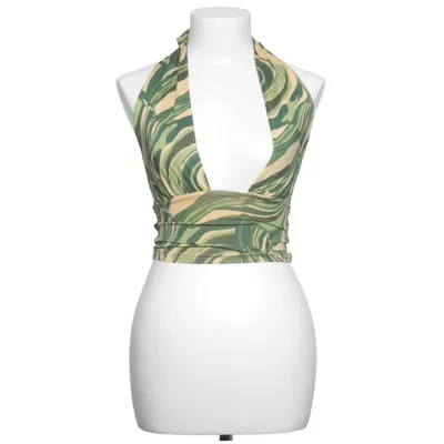 Haut dos-nu (Vert, Beige, Marron, Multicolore) de Rosemunde Élasthane, Polyester