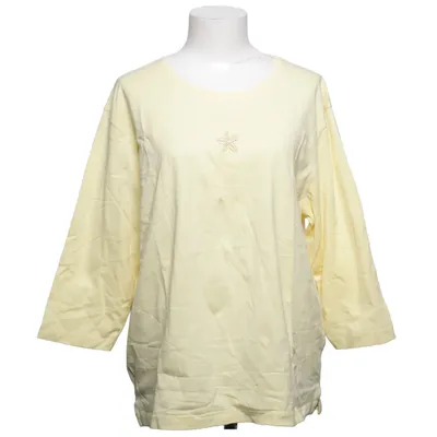 Långärmad t-shirt (Gul) från Designers Bomull, Elastan