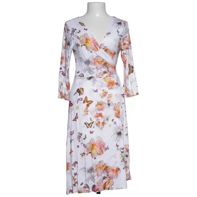 Omlottklänning (Vit, Flerfärgad) från Simplicity New York Elastan, Viskos