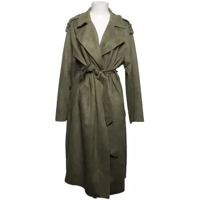 Trenchcoat (Groen) van Zara Elastaan, Polyester