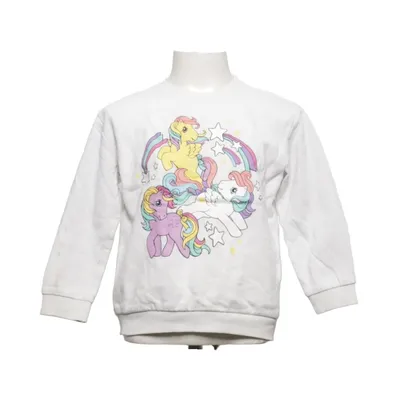 Collegetröja (Vit, Flerfärgad) från My Little Pony Bomull