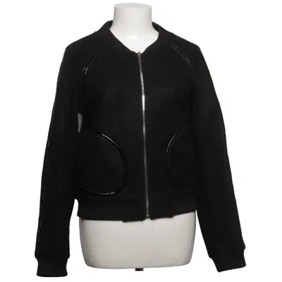Bomber jacket (Black) from Rue de Femme Cotton, Mohair, Polyester