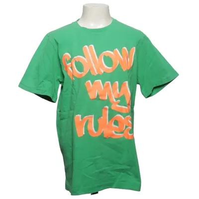 T-shirt (Green, Orange) from Yigga Cotton