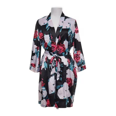 Dressing gown (Black, Multicolored) from Gina Tricot Lingerie Elastane, Polyester