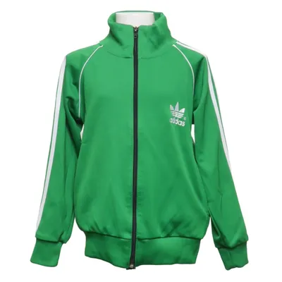 Träningsjacka (Grön, Vit) från Adidas Equipment Bomull, Polyester
