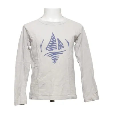 Lange mouwen shirt (Beige, Blauw) van Petit Bateau Katoen