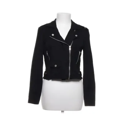 Bikerjacka (Svart) från ONLY Blue Denim Nylon, Viskos