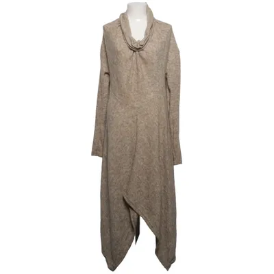 Turtleneck dress (Beige) from Lise Sandahl