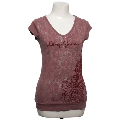 T-shirt (Purple) from DKNY Jeans Cotton, Elastane