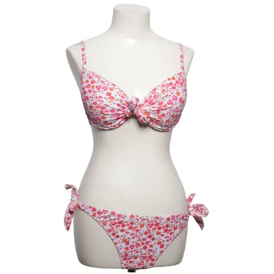 Bikini (Vit, Röd, Flerfärgad) från Shein Elastan, Polyester