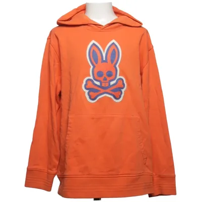 Kapuzenpullover (Orange) von Psycho Bunny Baumwolle