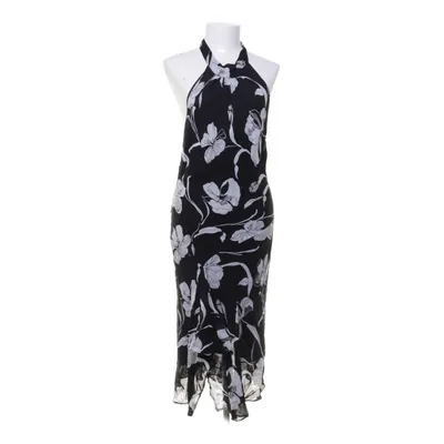 Halterneck dress (Black, White) from Dorothy Perkins Viscose, Polyester