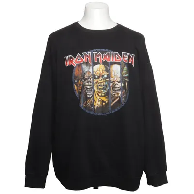 Collegetröja (Svart, Flerfärgad) från Iron Maiden Bomull