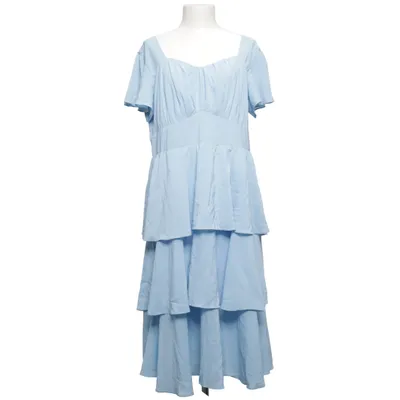 Långklänning (Blå) från Belle Poque Elastan, Polyester, Viskos