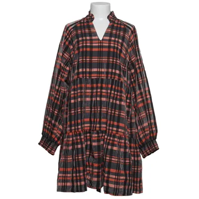 Klänning (Svart, Orange, Grå) från YAS Elastan, Polyester, Viskos