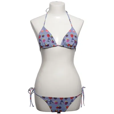 Bikini (Blauw, Meerkleurig) van Versace for H&M Elastaan, Polyamide
