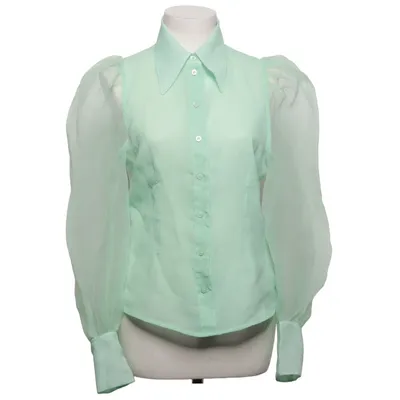 Shirt (Green) from H&M Trend Polyester