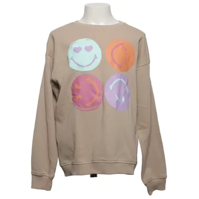 Sweatshirt (Beige, Mehrfarbig) von Smiley World Baumwolle, Recyceltes Polyester