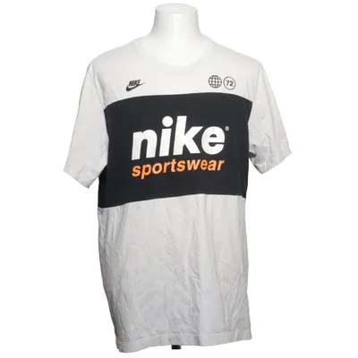 T-shirt (Wit, Zwart, Oranje) van Nike Sportswear Katoen