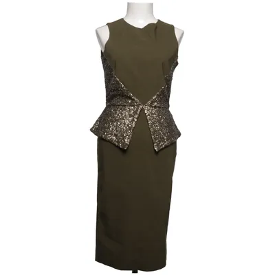 Dress (Green) from The Pretty Dress Company Elastane, Polyamide, Viscose
