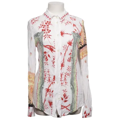 Blouse (Wit, Rood, Meerkleurig) van Desigual Viscose