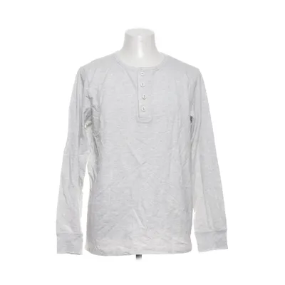 Henley shirt (Grijs) van Crocker Katoen, Viscose