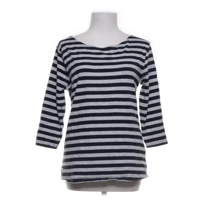Long sleeve T-shirt (Gray, Blue) from Cross Sportswear Cotton, Elastane